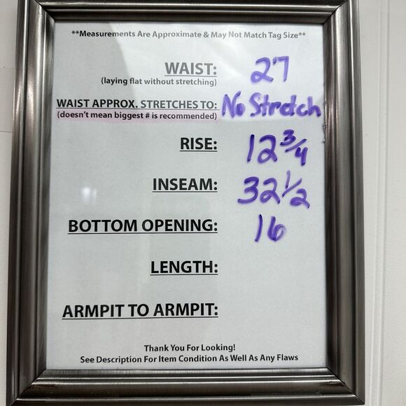 Pacsun Jeans 27 Boyfriend High Rise Gray Denim Womens Distressed 90s Grunge EUC - Picture 11 of 13